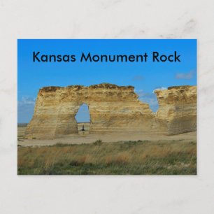 Kansas Monument Rock POST CARD Postkarte