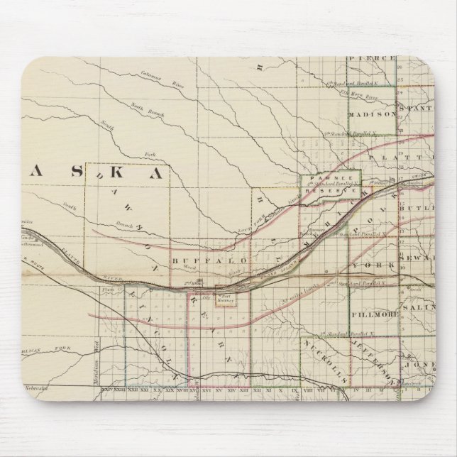 Kansas, Nebraska 2 Mousepad (Vorne)
