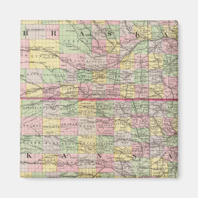 Kansas, Nebraska Magnet (Vorne)