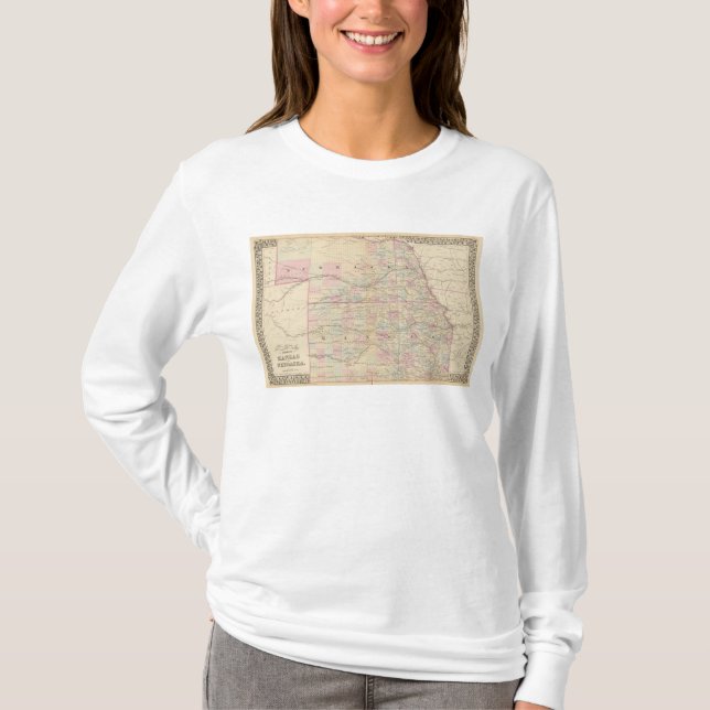 Kansas, Nebraska T-Shirt (Vorderseite)