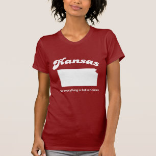 Kansas - nicht alles ist flacher T - Shirt