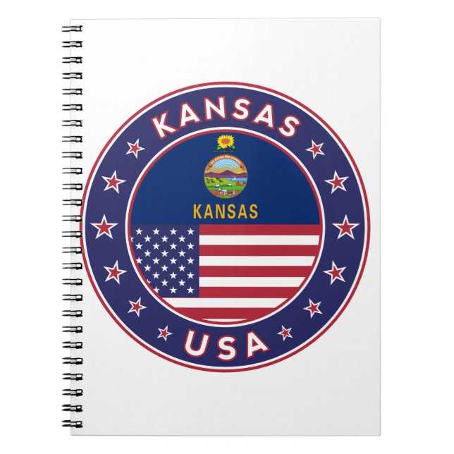 Kansas Notizblock (Vorderseite)