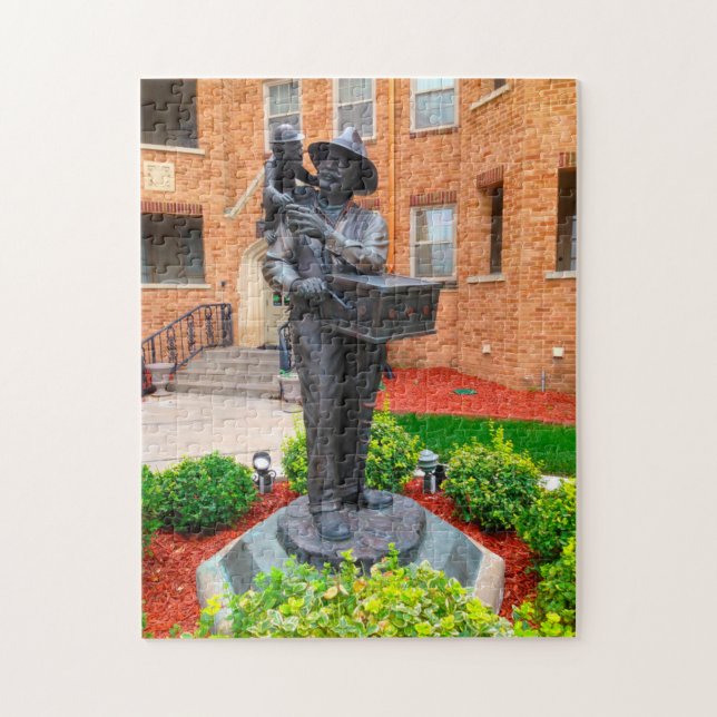 Kansas Orgelschleifer. Puzzle (Vertikal)