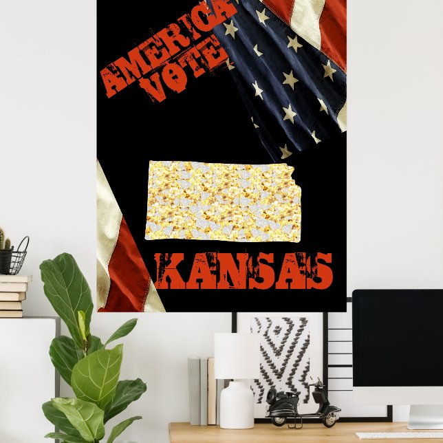 KANSAS POSTER (Heimbüro)