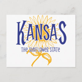 Kansas Postkarte