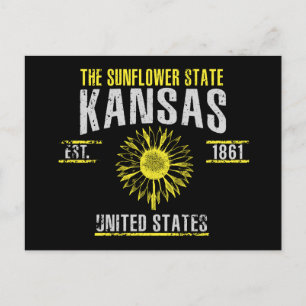 Kansas Postkarte