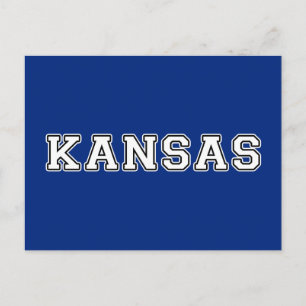 Kansas Postkarte