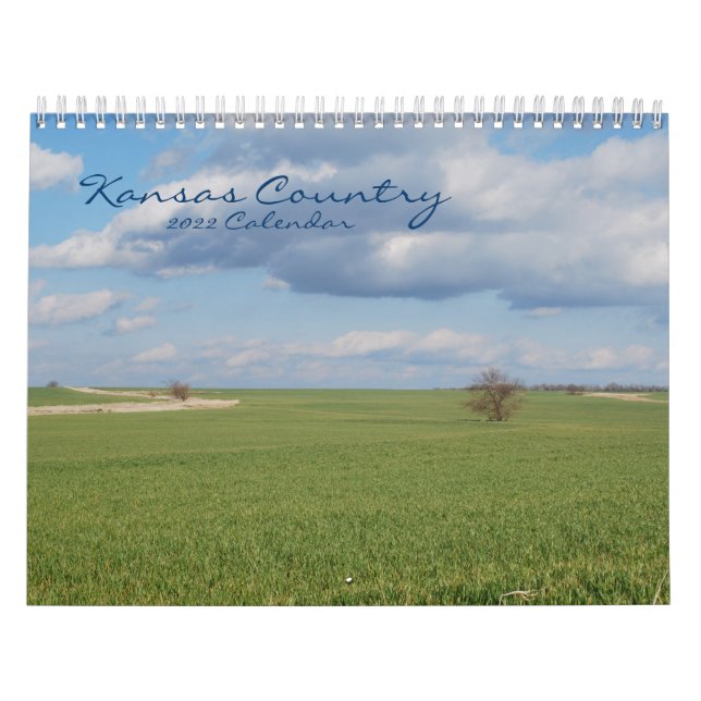 Kansas Prairie Life Calendar Kalender (Titelbild)
