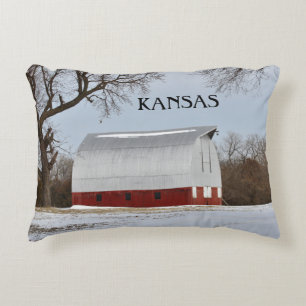 Kansas Red Barn Dekokissen