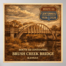 Kansas Route 66 Brush Creek Brücke
