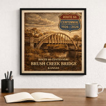 Kansas Route 66 Brush Creek Brücke