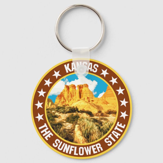 Kansas Schlüsselanhänger (Vorderseite)