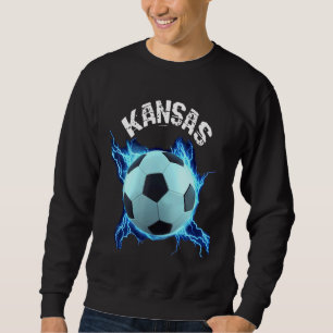 Kansas Soccer Retro Sweatshirt
