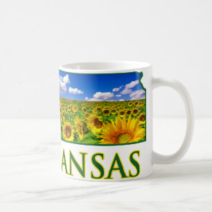 Kansas Sonnenblume Himmel Tasse
