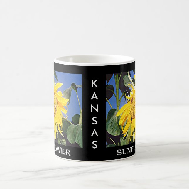 Kansas-Sonnenblume Tasse (Mittel)