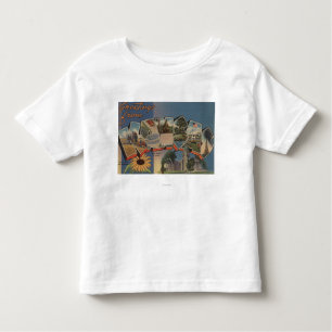 Kansas (Staats-Hauptstadt/Blume) Kleinkind T-shirt