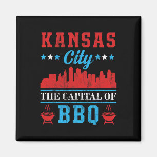 Kansas Stadt Die Hauptstadt der Grillen Magnet
