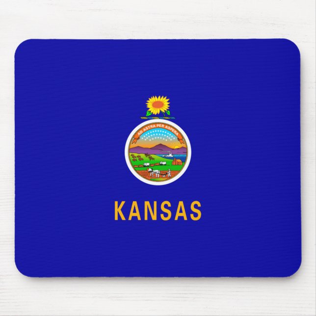Kansas State Flag Mousepad (Vorne)