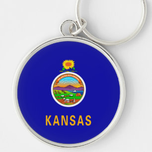 Kansas State Flag Schlüsselanhänger