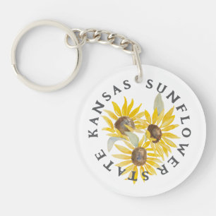 KANSAS SUNFLOWER STAAT SCHLÜSSELANHÄNGER