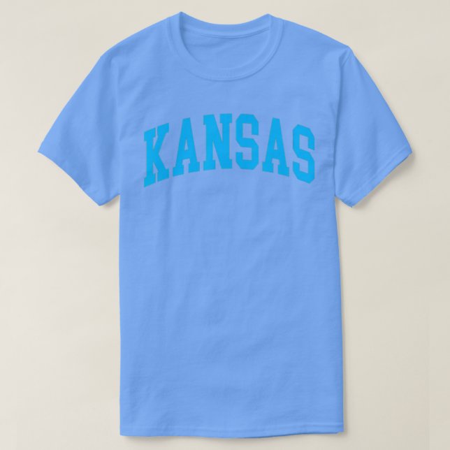 Kansas Throwback Design Classic 1 T-Shirt (Design vorne)