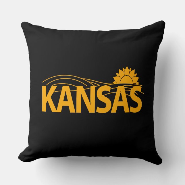 Kansas USA Kissen (Vorderseite)