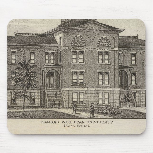 Kansas-Wesleyan-Universität Mousepad (Vorne)