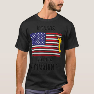 Kansas Wichita Mormon LDS Mission Missionsgeschenk T-Shirt