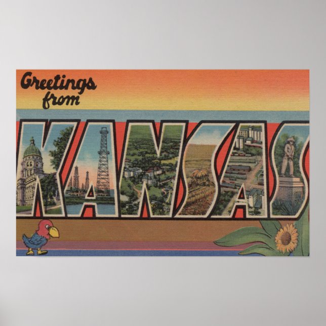 KansasLarge Letter ScenesKansas Poster (Vorne)