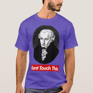 Kant Touch Diese Philosophie Meme Design T-Shirt