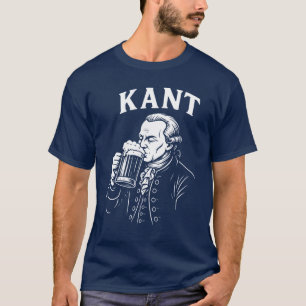 Kant trinken Erleuchtung Bier Geschenk T-Shirt