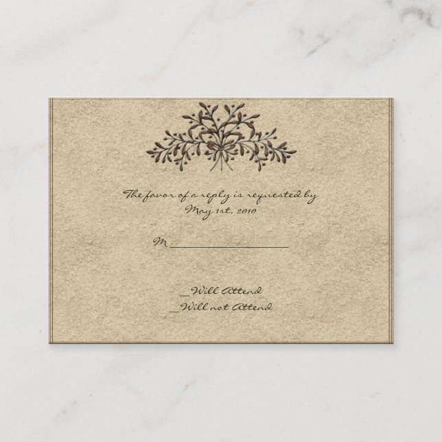 Kantabrien-Niederlassungen mit roten Oliven auf Visitenkarte (Vorderseite)