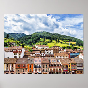 Kantabrien, Spanien Landschaftsfoto Poster