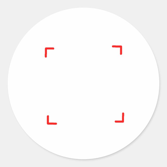 kante runder aufkleber (Vorderseite)