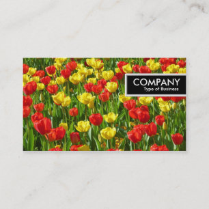 Kanten-Tag - Meer der Tulpen III Visitenkarte