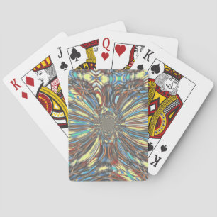 Kantige afrikanische urbane Pop-Art Abstract Optic Spielkarten