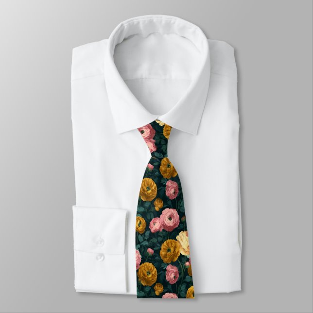Kantige Geschenke für Papa Ranunculus Krawatte (Gebunden)