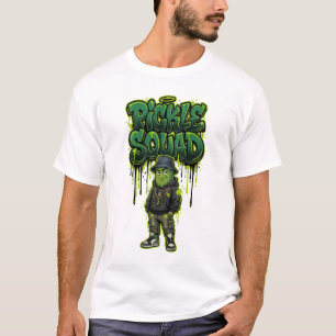 Kantige Graffiti-Pickle-Squad-Hip-Hop-Grafik T-Shirt
