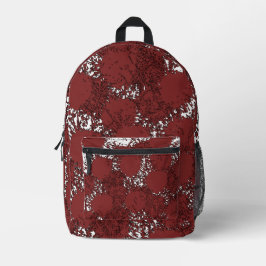Kantige Grunge-Rucksack – Trendig & Kühn Bedruckter Rucksack