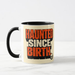 Kantiger Gothic seit Geburt verflucht ADHS-Totenko Tasse