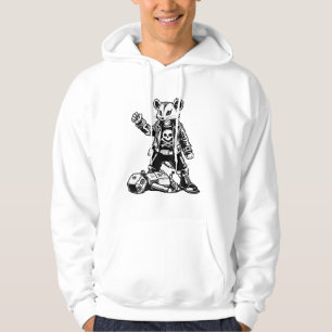 Kantiger Punk-Ratten-Rodent-Aufstand Alternativ St Hoodie