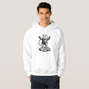 Kantiger Punk-Ratten-Rodent-Aufstand Alternativ Ur Hoodie