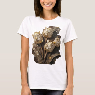 Kantiges Gold ABSTRACT ART Statement Design T-Shirt