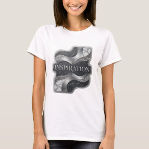Kantiges Silber INSPIRATION Tee