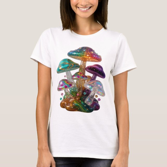 Kantiges Silber UNKNWN T-Shirt (Vorderseite)