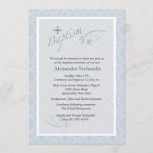 Kantillische Taufe Einladung