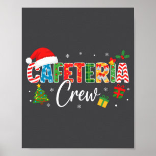 Kantine Personal Weihnachtsferien Schulpersonal Es Poster