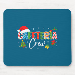 Kantine-Team Weihnachtsferien Schulpersonal Essen Mousepad