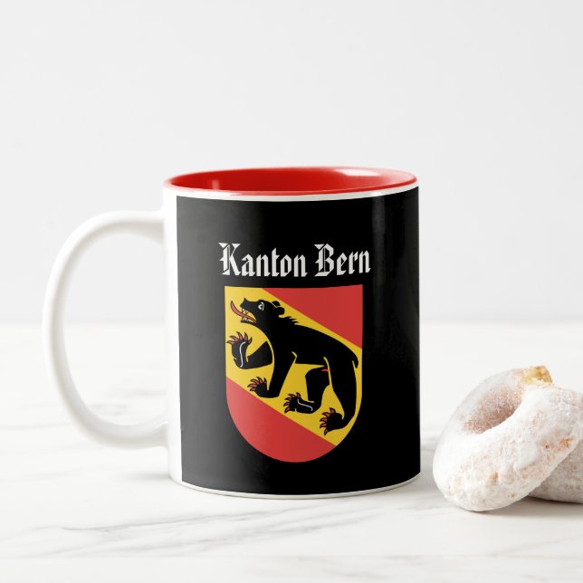 Kanton Bern, Schweiz Tasse (Mit Donut)