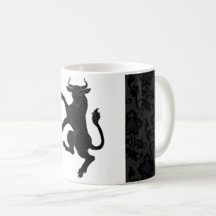 Kanton Cluain Populace Abzeichen Kaffeetasse